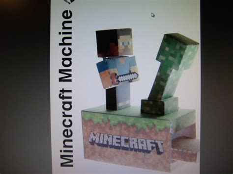 Die 27 besten bilder von minecraft bastelvorlagen do crafts mine. Minecraft Machine