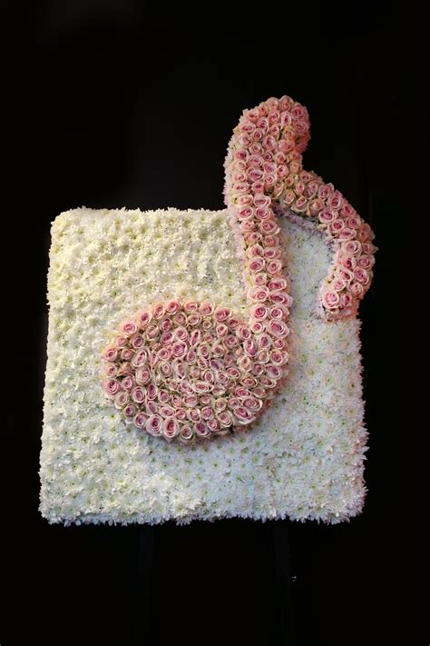 Traditionally, flowers are a way to represent growth, new life, and movement forward. eighth note condolence flower arrangement in loving memory ...