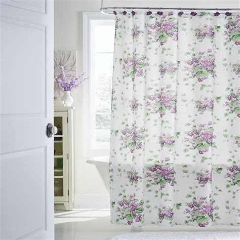 With sculpted armrests and lumbar back rest on each end, the waverly tub is engineered for comfort. 13-Pc. Waverly Floral Shower Curtain Set | Brylane Home