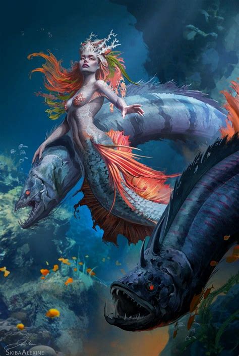 Fantasy Creature Merfolk Female Ideas Merfolk Mermaids And My Xxx Hot Girl