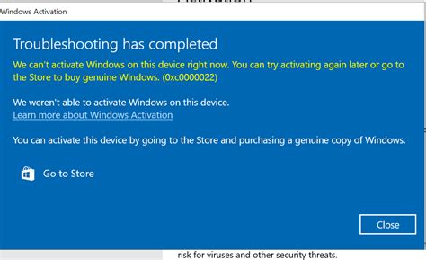 How To Fix Windows 10 Activation Error 0xc0000022
