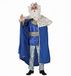 Disfraz de Rey Mago Azul Adulto - confetifiestas.com