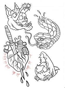 How Do Tattoo Flash Sheets Work Tattooing 101