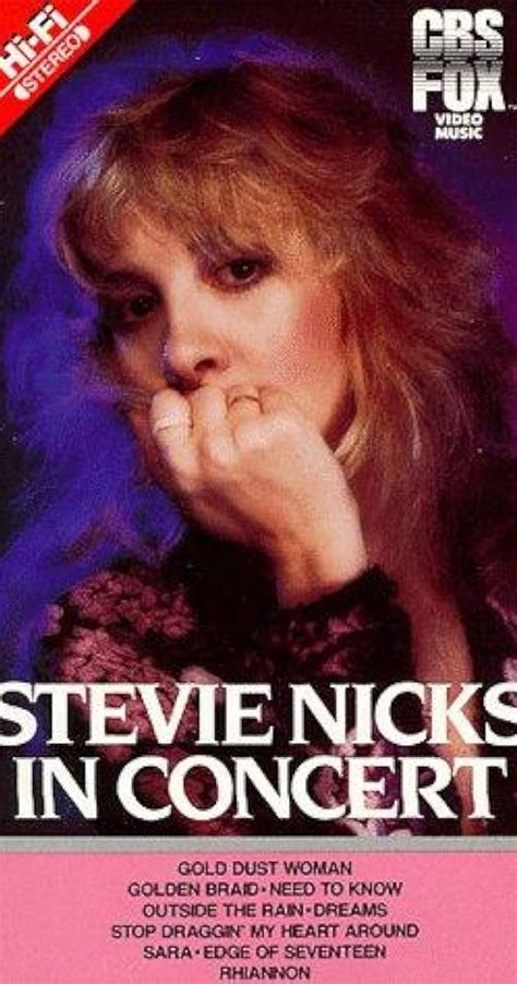 Stevie Nicks In Concert 1982 Release Info IMDb