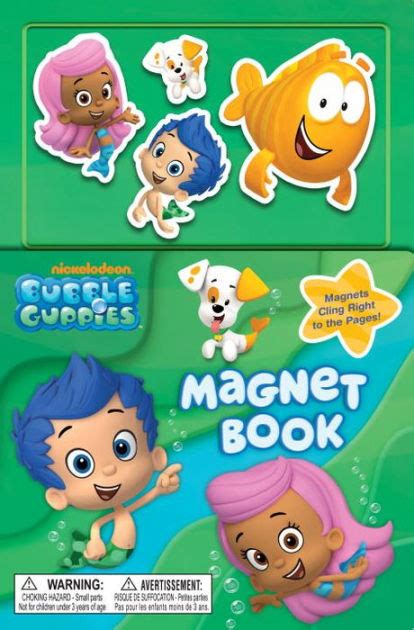 Bubble Guppies Magnet Book Bubble Guppies By Golden Books Board Book