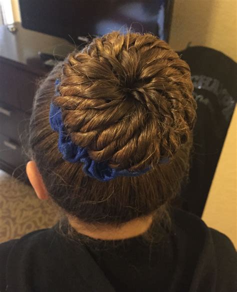 I Came Across This Bun Style From One Of The Original Gymnastics Mama