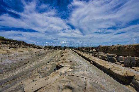 The Erosion Of The Ocean And Weathering Forms Strange Rocks And Stones Stock Photo Image Of