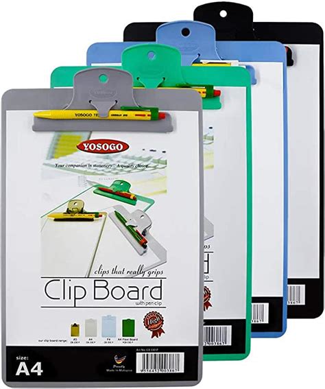 Clipboard With Pen Holder