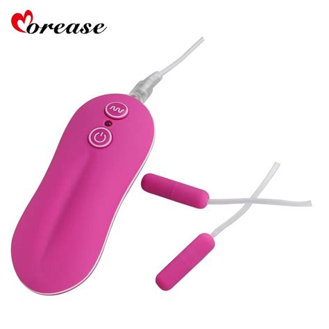 Morease Waterproof Silicone Wired Vibrating Eggs Vibrator Massager Sex Toys For Women Vaginal