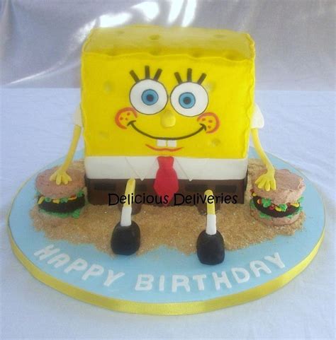 Spongebob Squarepants Cake Cake By Deliciousdeliveries Cakesdecor