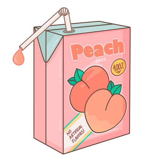 Japanese Style Peach Juice Illustration By Lucia Petrucci Tumblr