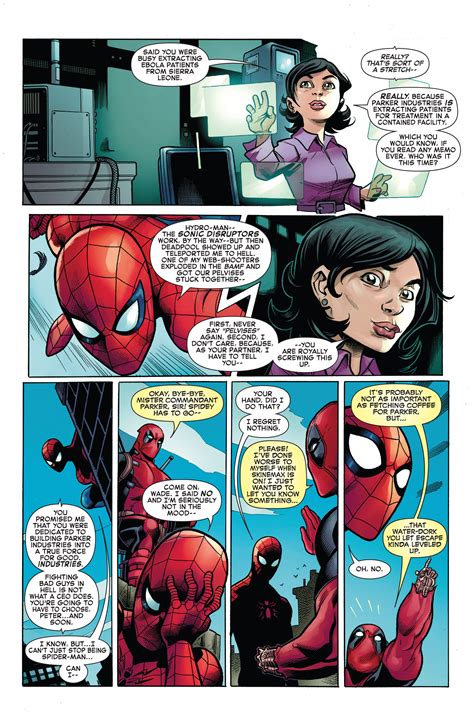 Read Online Spider Mandeadpool Comic Issue 1