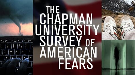 Chapman University Survey Of American Fears Youtube