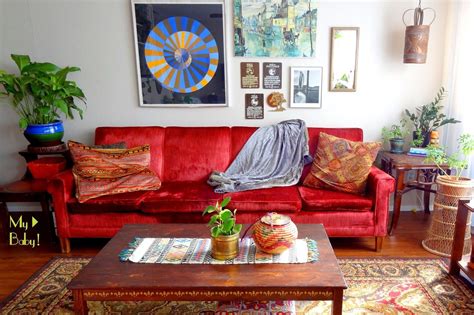 Yes, we carry a navy blue velvet product in velvet sofas. My Vintage Red Velvet Sofa & more on my ongoing vintage sofa obsession...on the blog! | Red sofa ...