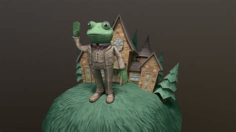 The Wind In The Willows — Toad Hall Download Free 3d Model By Pavel