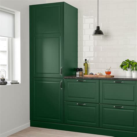 Bodbyn Door Dark Green 12x30 Ikea Dark Green Kitchen Green