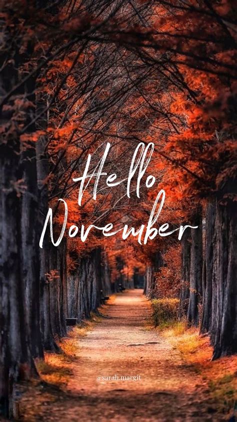 Hello November Wallpaper November Wallpaper Hello November Phone