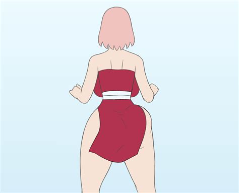 rule 34 1girls alternate breast size animated ass ass shake back backboob big ass big breasts