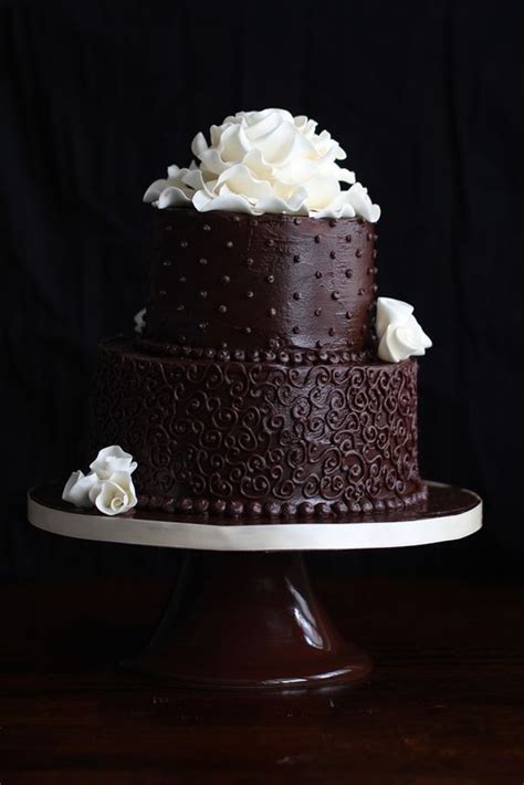 Image Result For Two Tier Chocolate Cake Chocolate Cake Decoration