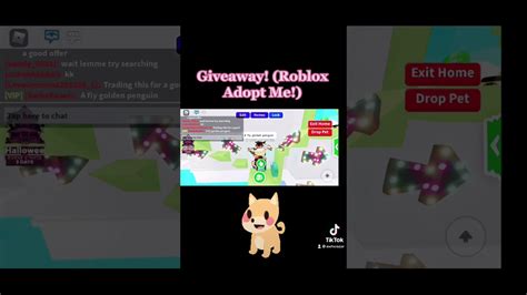 Giveaway🤩 Roblox Adopt Me Youtube