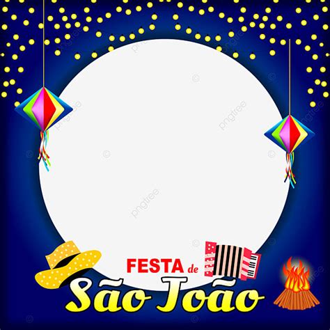 Sao Joao White Transparent Sao Joao Brazil Feast Twibbon Frame For