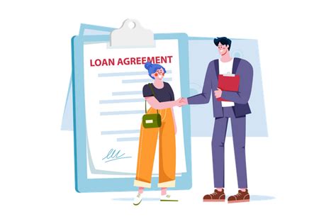 8 Simple Loan Agreement Illustrations Free In Svg Png Eps Iconscout