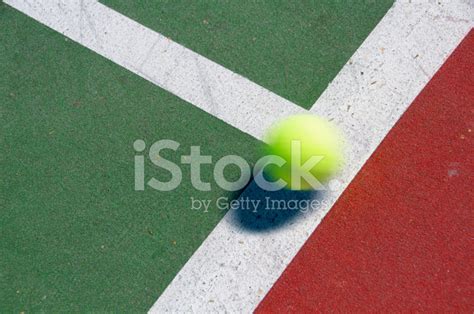 Tennis Ball Bouncing Stock Photo Royalty Free Freeimages