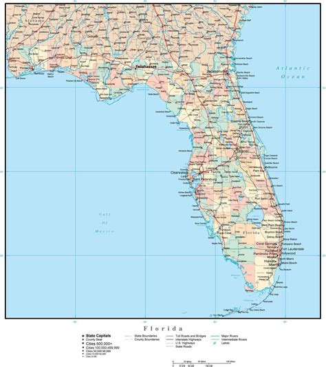 Map Of Florida Lakes Download Them And Print