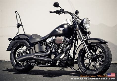 It had to have the frame replaced. fat boy lo custom wheels | ... Wheels Motorcycle | Harley ...