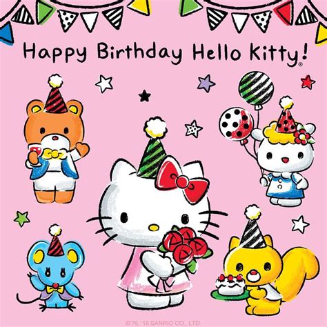 Hello Kitty Happy Birthday Images - Kitten