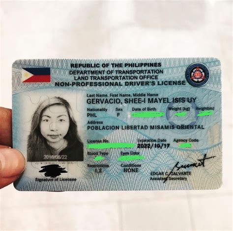 Philippines Drivers License For Sale Buy Philippines Drivers License
