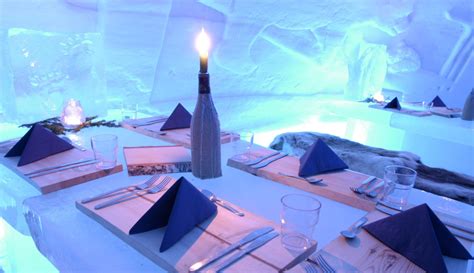 Snow Restaurant Lapland Welcome In Finland