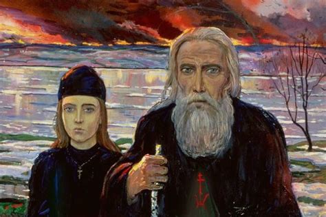 Andrei rublev is itself more an icon than a movie about an icon painter. Sergius of Radonezh and Andrey Rublev - Russian Personalities