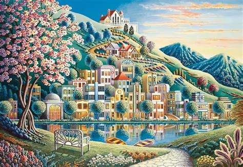 See photos for what is included. Ravensburger Puzzle - Blossom Park (500-Pieces) | Across ...
