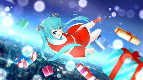 Christmas Hat Hatsune Miku Santa Costume Santa Hat Vocaloid