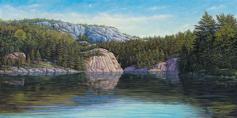 Lake George Painting By Dave Hills Fine Art America