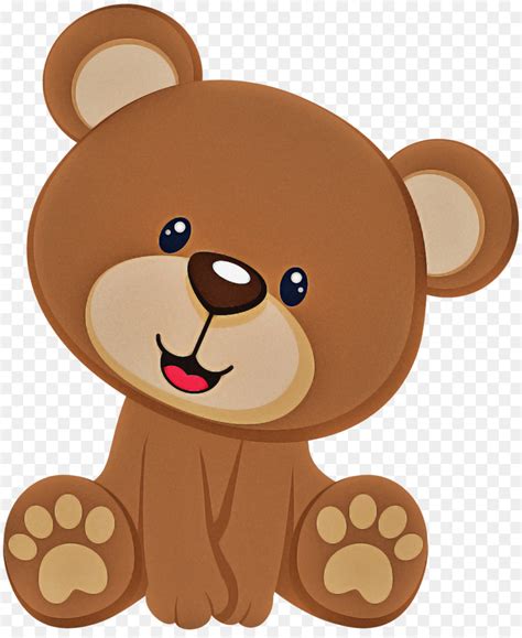 Kartun Boneka Beruang Beruang Coklat Gambar Png