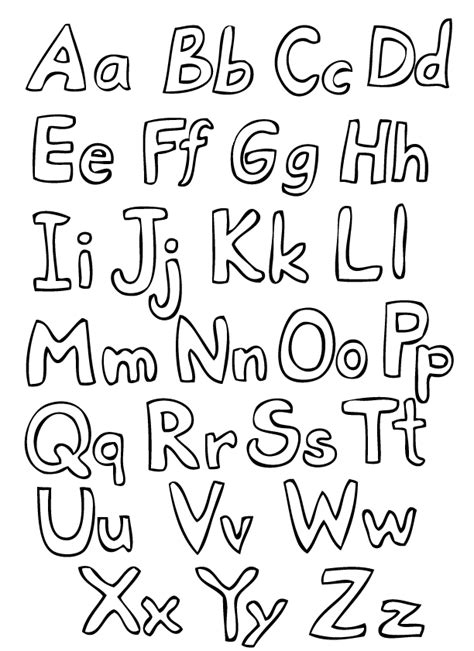 Coloriage Alphabet Avec Images Coloriage Alphabet Lettres