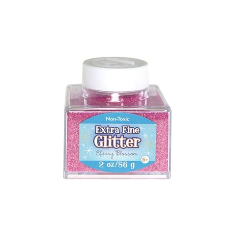 Sulyn Glitter 2oz Stack Jar Extra Fine Cherry Blsm