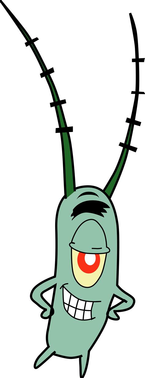 Plankton Spongebob Villain Png Pngmoon Png Images Col