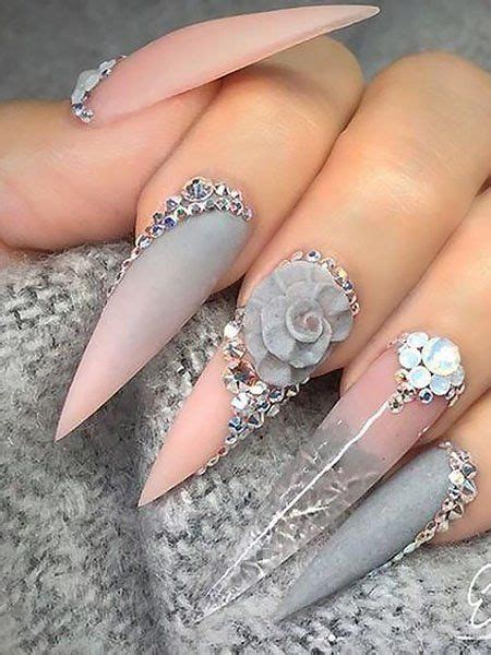 20 Fierce Stiletto Nails You Will Want To Copy In 2021 Acrylic Nails