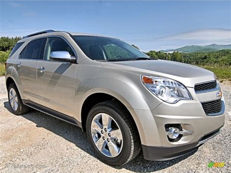 Champagne Silver Metallic 2013 Chevrolet Equinox Ltz Awd Exterior Photo