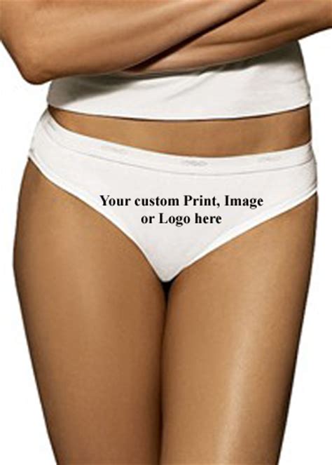 Personalized Thongs Custom Print Womens Thong Underwear