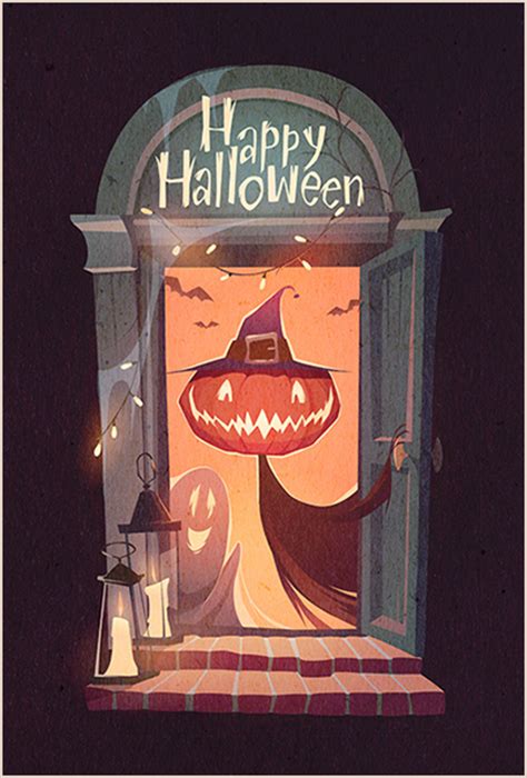 Halloween Illustrations 2015 Behance