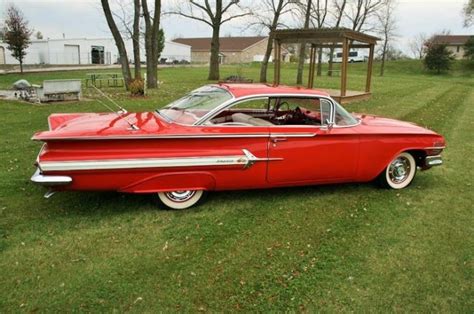 Chevrolet Impala 2 Door Hardtop 1960 Red For Sale 01837s126141 1960