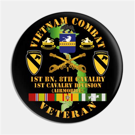 Vietnam Combat Cavalry Veteran W 1st Bn 8th Cav Coa 1st Cav Div Wo