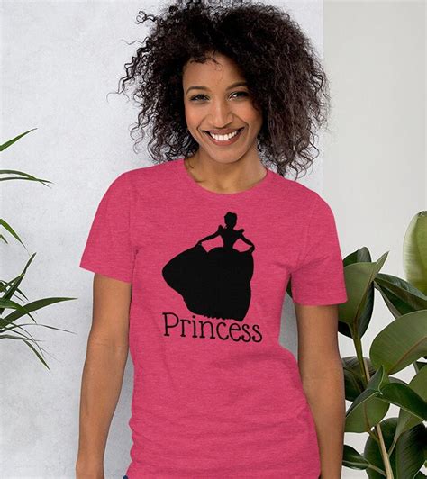 Princess Womens T Shirt Short Sleeve T Shirt Etsy