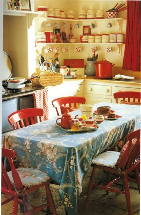 Cath Kidston Kitchen 1999 In Tips For Vintage Style Vintage Farmhouse