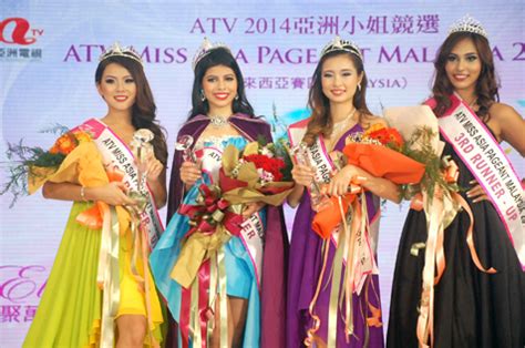 Jacinda Rae Webb Crowned Atv Miss Asia Pageant Malaysia Citizens