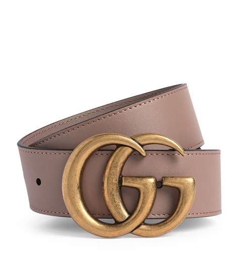 Gucci Leather Marmont Belt Size 95 Harrods Us